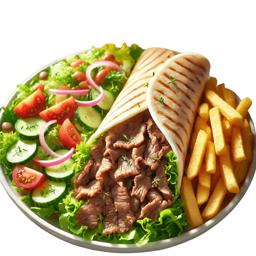 Schotel kip gyros